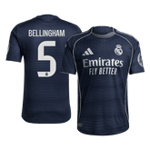 Męska Koszulka Wyjazdowa Real Madryt BELLINGHAM #5 Wersja Piłkarska 2025/26 - Slim Fit - Topowe Koszulki Pilkarskie Sklep Internetowy