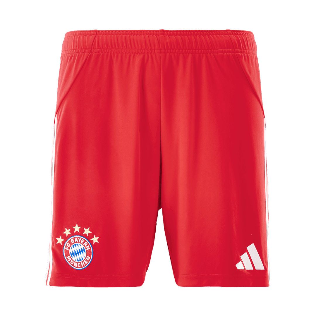 Męskie Spodenki Domowe Bayern Monachium 25/26 - Topowe Koszulki Pilkarskie Sklep Internetowy