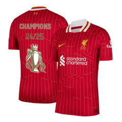 Męska Koszulka Domowa Liverpool Wersja Piłkarska - CHAMPIONS 24/25 - Slim Fit - Topowe Koszulki Pilkarskie Sklep Internetowy