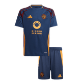 Dziecięcy Zestaw Trzeci Wyjazdowy AS Roma 2024/25 (Koszulka + Spodenki) - Topowe Koszulki Pilkarskie Sklep Internetowy