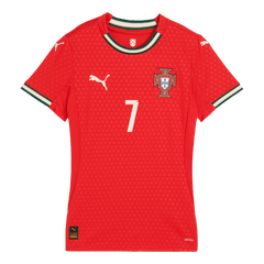 Damska Koszulka Domowa Portugalia RONALDO #7 2025 - Topowe Koszulki Pilkarskie Sklep Internetowy
