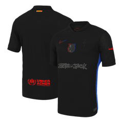 Męska Koszulka Wyjazdowa Barca X Travis Scott 2024/25 Wersja Piłkarska - Slim Fit - Topowe Koszulki Pilkarskie Sklep Internetowy