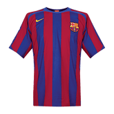 Koszulka Retro Domowa Barcelona 2005/06 - UCL - Topowe Koszulki Pilkarskie Sklep Internetowy