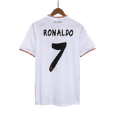Męska Koszulka Retro Domowa Real Madrid RONALDO #7 2013/14 - Topowe Koszulki Pilkarskie Sklep Internetowy