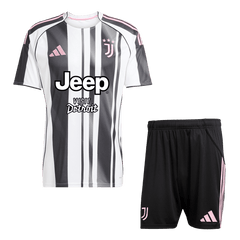 Męski Zestaw Domowy Juventus (Koszulka+Spodenki) 2025/26 - Topowe Koszulki Pilkarskie Sklep Internetowy