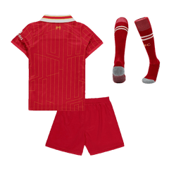 Dziecięcy Strój Domowy Liverpool 2024/25 (Koszulka + Spodenki + Getry) - Topowe Koszulki Pilkarskie Sklep Internetowy