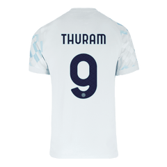 Męska Koszulka Wyjazdowa Inter Milan THURAM #9 2025/26 - Topowe Koszulki Pilkarskie Sklep Internetowy