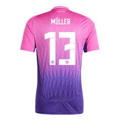 Męska koszulka piłkarska MÜLLER #13 Germany Euro Away 2024 - Topowe Koszulki Pilkarskie Sklep Internetowy