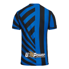 Męska domowa koszulka piłkarska Inter Mediolan 2024/25 w wersji dla graczy - Wąski Krój - Topowe Koszulki Pilkarskie Sklep Internetowy