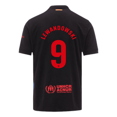 Koszulka Barcelona wyjazdowa 2024/25 LEWANDOWSKI #9 - Spotify Logo Without Text - Topowe Koszulki Pilkarskie Sklep Internetowy