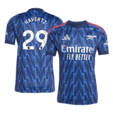 Męska Koszulka Wyjazdowa Arsenal HAVERTZ #29 2025/26