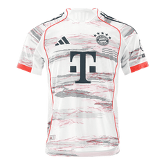 Męska Koszulka Wyjazdowa Bayern Munich OLISE #17 Wersja Piłkarska 2025/26 - Slim Fit - Topowe Koszulki Pilkarskie Sklep Internetowy