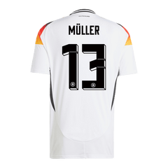 Męska koszulka piłkarska MÜLLER #13 Germany Euro Home 2024 - Topowe Koszulki Pilkarskie Sklep Internetowy