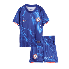 Dziecięcy Strój Domowy Chelsea (Koszulka+Spodenki) 2024/25 - Topowe Koszulki Pilkarskie Sklep Internetowy