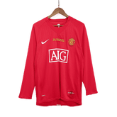 Retro RONALDO #7 2007/08 Męska Koszulka Domowa MU z Długim Rękawem - UCL Final - Topowe Koszulki Pilkarskie Sklep Internetowy