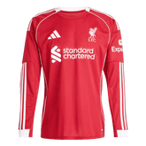 Męska Koszulka Domowa Liverpool z Długim Rękawem 25/26 - Topowe Koszulki Pilkarskie Sklep Internetowy