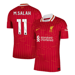 Męska Koszulka Domowa Liverpool M.SALAH #11 Wersja Piłkarska 2024/25 - Slim Fit - Topowe Koszulki Pilkarskie Sklep Internetowy