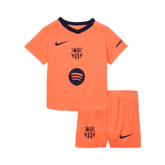 Dziecięcy Zestaw Trzecia Wyjazdowa Barcelona (Koszulka+Spodenki) 2025/26 - Topowe Koszulki Pilkarskie Sklep Internetowy