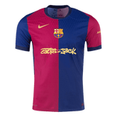 Męska Koszulka Domowa FC Barcelona X Travis Scott Wersja Piłkarska 2024/25 - Slim Fit - Topowe Koszulki Pilkarskie Sklep Internetowy