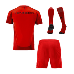 Męski Strój Domowy Bayern Munich 2024/25 (Koszulka + Spodenki+Skarpetki) - Topowe Koszulki Pilkarskie Sklep Internetowy