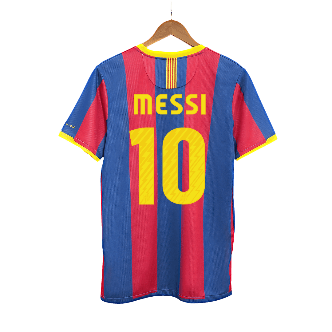 Męska Koszulka Retro Domowa Barcelona MESSI #10 2010/11 - Topowe Koszulki Pilkarskie Sklep Internetowy
