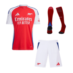 Zestaw piłkarski Arsenal (Koszulka+Szorty+Skarpety) Home 2024/25 - Topowe Koszulki Pilkarskie Sklep Internetowy