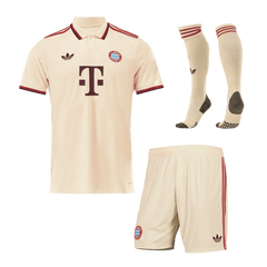 Męski Trzeci Wyjazdowy Zestaw Bayern Munich 2024/25 – UCL (Koszulka + Spodenki +Skarpetki) - Topowe Koszulki Pilkarskie Sklep Internetowy