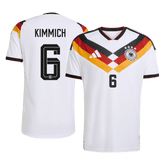 Męska Koszulka Domowa Niemcy KIMMICH #6 Wersja Piłkarska World Cup 2026 - Slim Fit