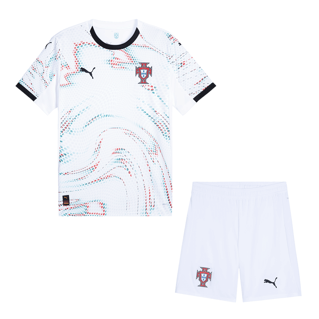 Męska koszulka piłkarska Portugalia (koszulka+spodenki) 2025 - Topowe Koszulki Pilkarskie Sklep Internetowy
