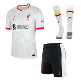 Męski Strój Wyjazdowy Trzeci Liverpool 2024/25 (Koszulka + Spodenki + Getry) - Topowe Koszulki Pilkarskie Sklep Internetowy