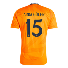ARDA GÜLER #15 Męska koszulka wyjazdowa Real Madrid 2024/25 - Topowe Koszulki Pilkarskie Sklep Internetowy