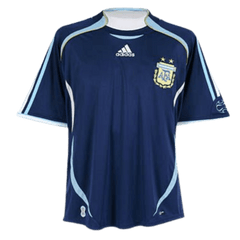 Męska Koszulka Retro Wyjazdowa Argentina 2006 - Topowe Koszulki Pilkarskie Sklep Internetowy