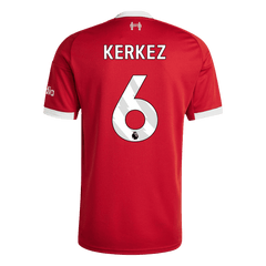 Męska Koszulka Domowa Liverpool KERKEZ #6 2025/26 - Topowe Koszulki Pilkarskie Sklep Internetowy