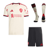 Męski Zestaw Wyjazdowa Liverpool (Koszulka + Spodenki + Skarpety) 2025/26 - Topowe Koszulki Pilkarskie Sklep Internetowy