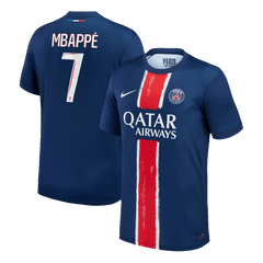 Męska koszulka piłkarska MBAPPÉ #7 PSG Home 2024/25 - Topowe Koszulki Pilkarskie Sklep Internetowy