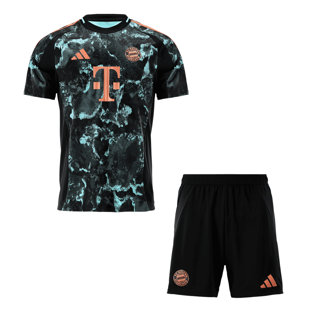 Męski Zestaw Wyjazdowy Bayern Munich 2024/25 (Koszulka + Spodenki) - Topowe Koszulki Pilkarskie Sklep Internetowy