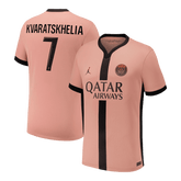 Męska koszulka piłkarska KVARATSKHELIA #7 PSG Third Away 2024/25 - Topowe Koszulki Pilkarskie Sklep Internetowy