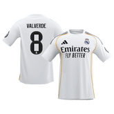 Herren Real Madrid VALVERDE #8 2025/26 Heimtrikot
