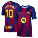 Męska Koszulka Domowa Barcelona LAMINE YAMAL #10 2025/26 - UCL - Topowe Koszulki Pilkarskie Sklep Internetowy