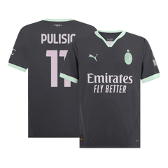 Męska koszulka wyjazdowa PULISIC #11 AC Milan Third Away 2024/25 - Topowe Koszulki Pilkarskie Sklep Internetowy