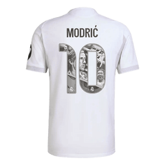 Męska Koszulka Domowa Real Madryt MODRIĆ Special #10 Wersja Piłkarska 2025/26 - Slim Fit - Topowe Koszulki Pilkarskie Sklep Internetowy