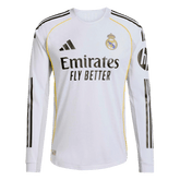 Męska Koszulka Domowa Real Madrid Wersja Piłkarska 2025/26 - Slim Fit