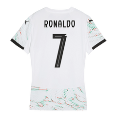 Damska Koszulka Wyjazdowa Portugalia RONALDO #7 2025 - Topowe Koszulki Pilkarskie Sklep Internetowy