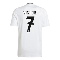 VINI JR. #7 Real Madrid Koszulka domowa piłkarska 2024/25 - Topowe Koszulki Pilkarskie Sklep Internetowy