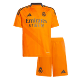 Dziecięcy Zestaw Wyjazdowy Real Madryt (Koszulka+Spodenki) 2024/25 - Topowe Koszulki Pilkarskie Sklep Internetowy