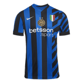 Męska domowa koszulka piłkarska Inter Mediolan 2024/25 - Topowe Koszulki Pilkarskie Sklep Internetowy