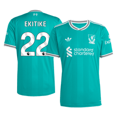 Męska Koszulka Trzecia Wyjazdowa Liverpool EKITIKE #22 2025/26