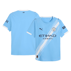 Męska Koszulka Domowa Manchester City Wersja Piłkarska 2025/26 - Slim Fit - Topowe Koszulki Pilkarskie Sklep Internetowy