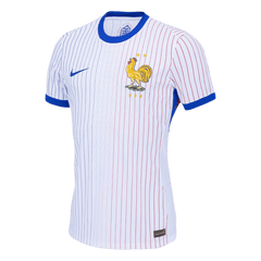Męska Wersja zawodnika France Away Wysokiej jakości koszulka piłkarska Euro 2024 - Slim Fit - Topowe Koszulki Pilkarskie Sklep Internetowy