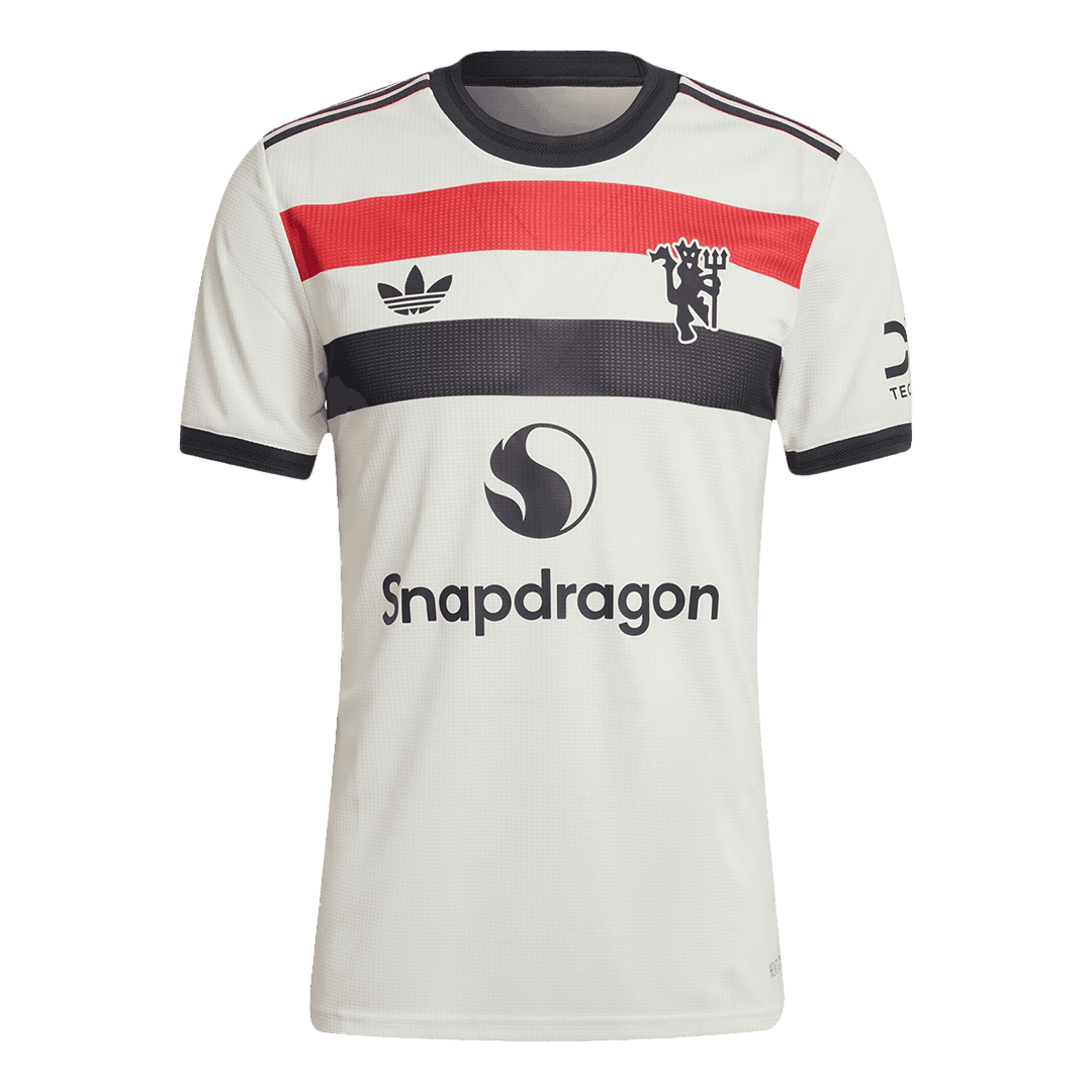 Męska Wysokiej jakości koszulka piłkarska Manchester United Third Away na sezon 2024/25 w wersji zawodnika - Slim Fit - Topowe Koszulki Pilkarskie Sklep Internetowy